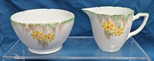Pair of Melba Bone China Milk