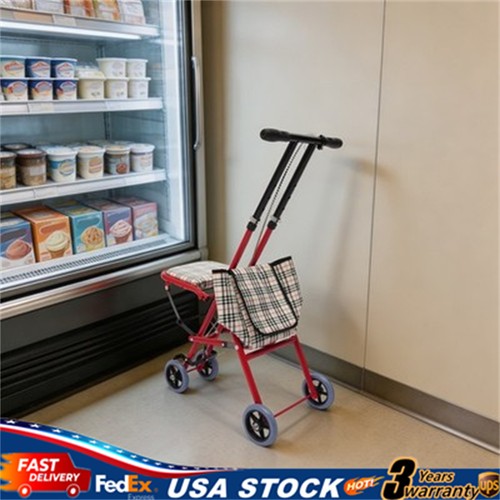 Portable folding shopping cart - shopping,