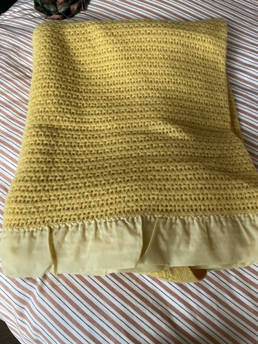 Vintage cellular blanket 100 - vintage, 100%