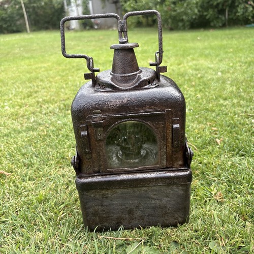 Vintage railway lamp - br(m),