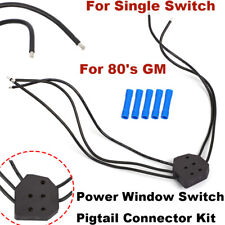 For 80's GM Power Window Switch Pigtail Connector Wire Kit C10 Monte Carlo Buick