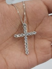 Certified 4 Ct Diamond Cross