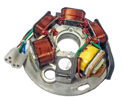 Vespa stator coil plate - vespa,