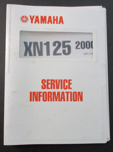 Yamaha xn125 teos 5mf1 - xn125, '00