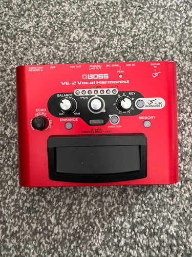 Boss vocal harmonist - boss, ve-2