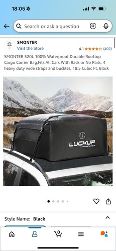 Roof box - roof,
