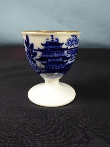 Antique blue white - blue,