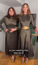 ZARA Trinny gold belt chain