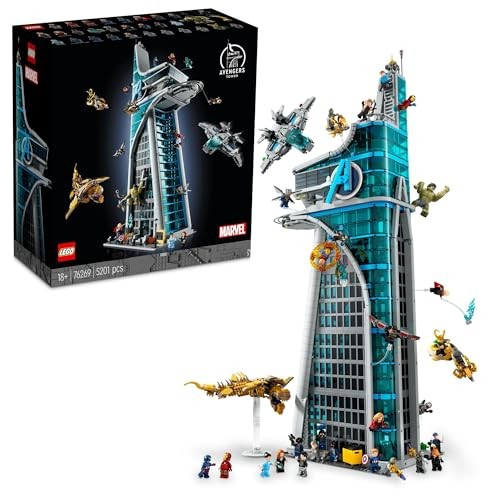 Lego marvel avengers tower toy - lego,
