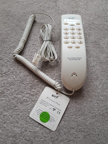 British telecom courtesy phone - courtesy,