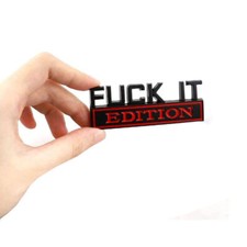 FUCK-IT EDITION Red Black