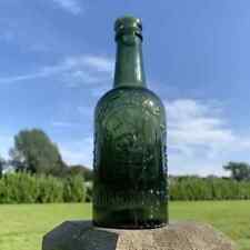 Vintage Glass Bottle Greenall