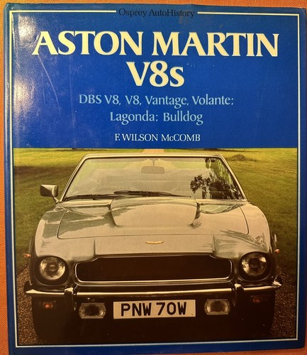 Aston martin v8s book - martin,