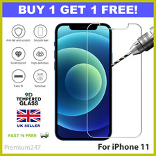 2x iPhone 11 Tempered Glass