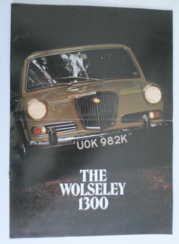 Wolseley 1300 saloon - wolseley, mk