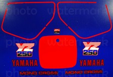 1986 Yamaha YZ250 10pc