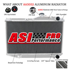 3 Row Core Radiator Aluminium