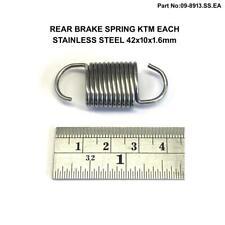SS REAR BRAKE SPRING KTM EACH