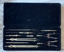 Vintage Riefler Precision Compass Drafting Draughting Drawing Set