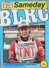 BELLE VUE SPEEDWAY PROGRAMME
