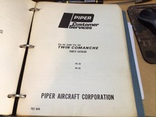 USED Piper PA-30 & PA-39 Twin Comanche Parts Catalog Catalogue 1973 753-646