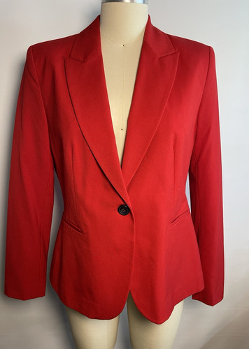 Zara red pant suit set - pant, size