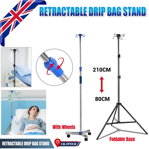 Portable pole drip bag - drip,