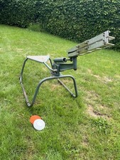 Vintage Manual Clay Pigeon Trap Thrower - Heavy Duty Cast & Steel Launcher