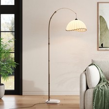 Marble Base Arch Floor Lamp