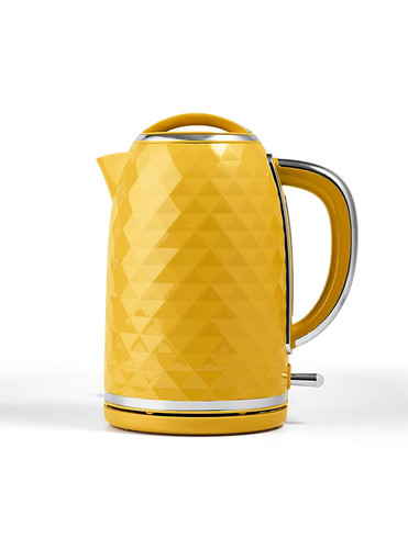 Yellow fast boil kettle - yellow, 1.7l