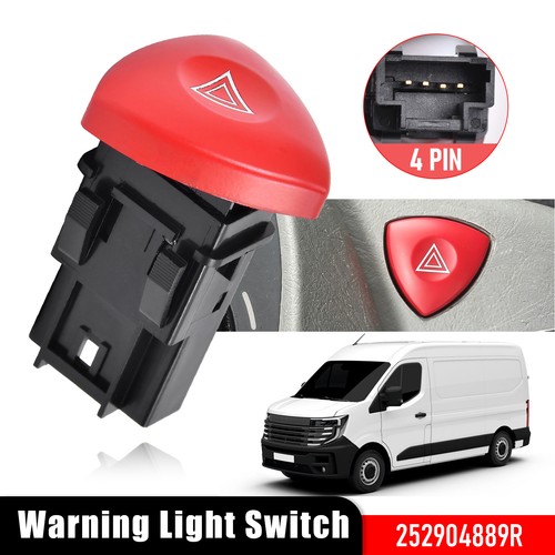 Hazard warning light switch - warning,