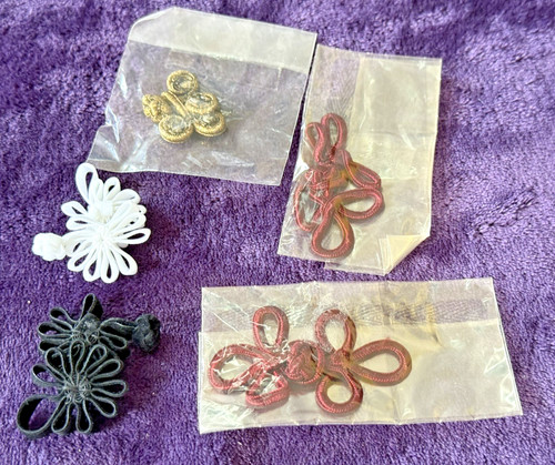 Assorted frog fasteners - assorted,