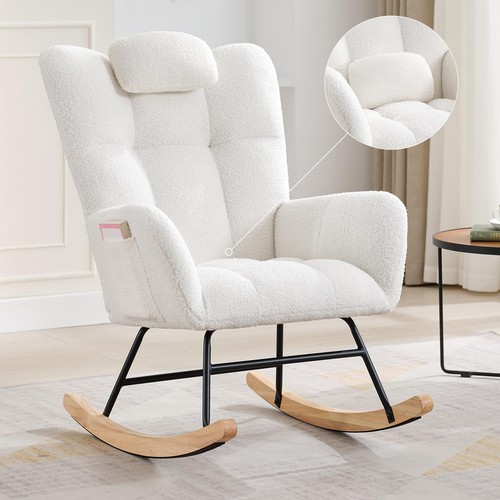 Nursery rocking chair teddy - nursery,