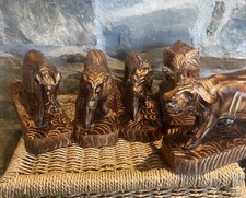 African Animal Big 5 Wood