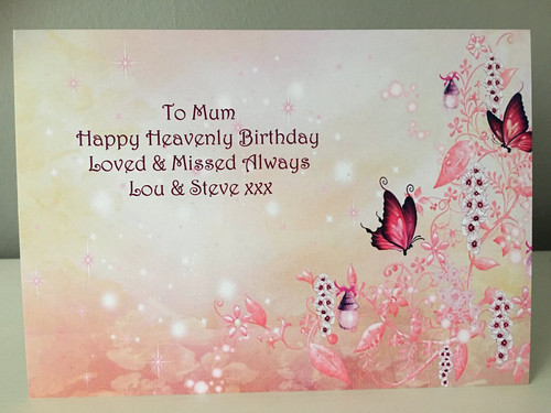 Personalised happy heavenly - personalised,