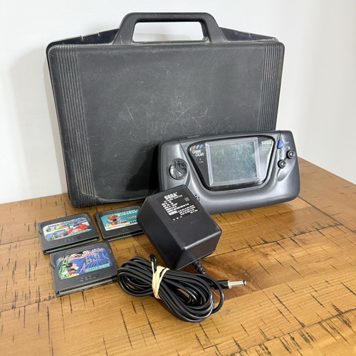 Sega game gear handheld - game,