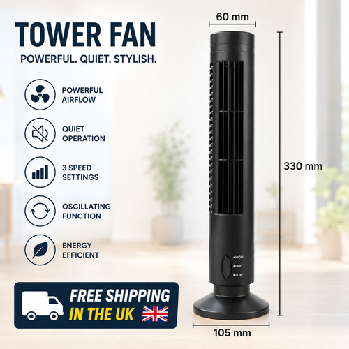Tower fan status free - fan, standing