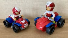 2 X Paw Patrol Ryder Rescue Quad-bike Car ATV Vehicle Toy & Figures