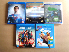 Man of Steel 3D/Green Hornet 3D/The Universe 3D/Justice League/Up Bluray+DVD