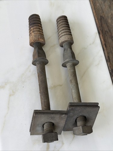 Vintage iron wood mounting - iron&wood,