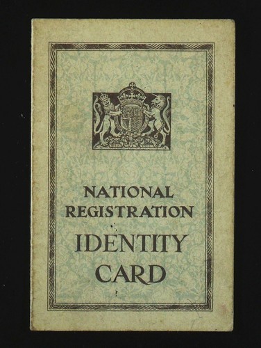 National registration identity - registration,