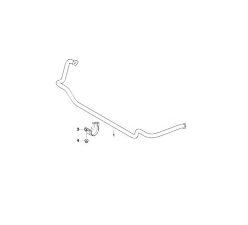 Bmw genuine stabilizer support - genuine,