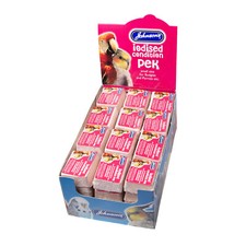 10X JOHNSONS IODISED CONDITION PEK BLOCK BIRDS HANGING CAGE TREATS BUDGIES ETC