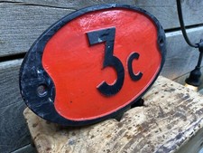 Vintage Cast Railway Locomotive Shed/Bridge Plate? By The Royal Label Factory