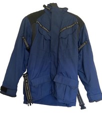 Mens Frank Thomas Motorcycle Jacket Blue UK Size XXL 2XL Armoured Bikers Jacket