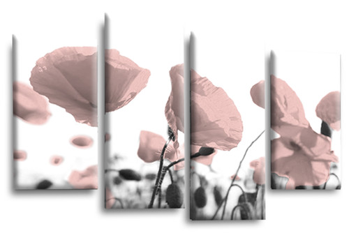 Floral wall art - wall,