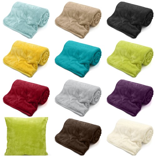 Mink faux fur - throws, extra