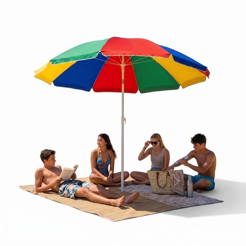 Beach tilting parasol - beach,