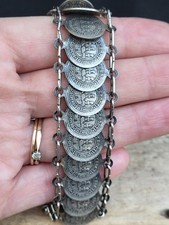 Vintage Coin Bracelet