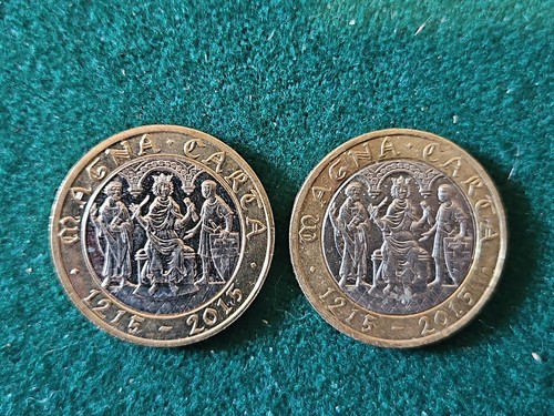 Magna carta pound coins - magna,